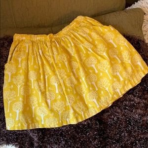 Mini Boden Bright Corduroy Skirt